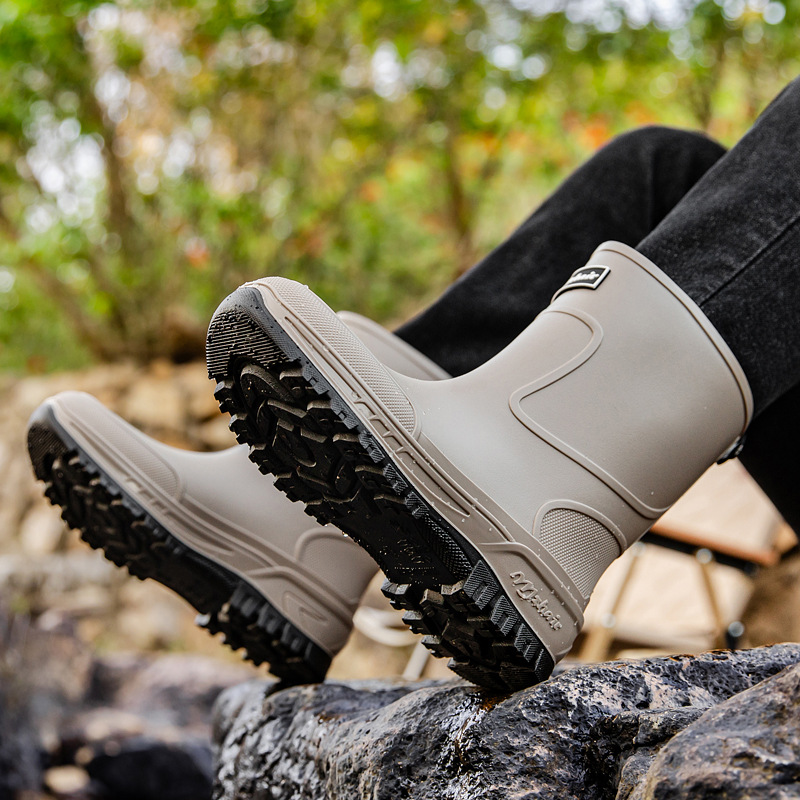 Fishing Boots - Sepatu Bot Hujan Bersol Tebal Tahan