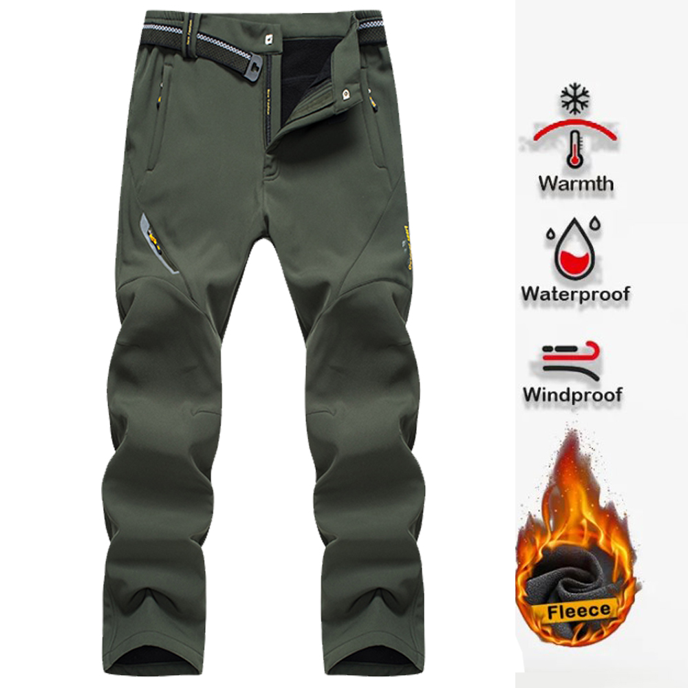 Fishing Pants Waterproof - Celana Hiking pria, celana lembut luar