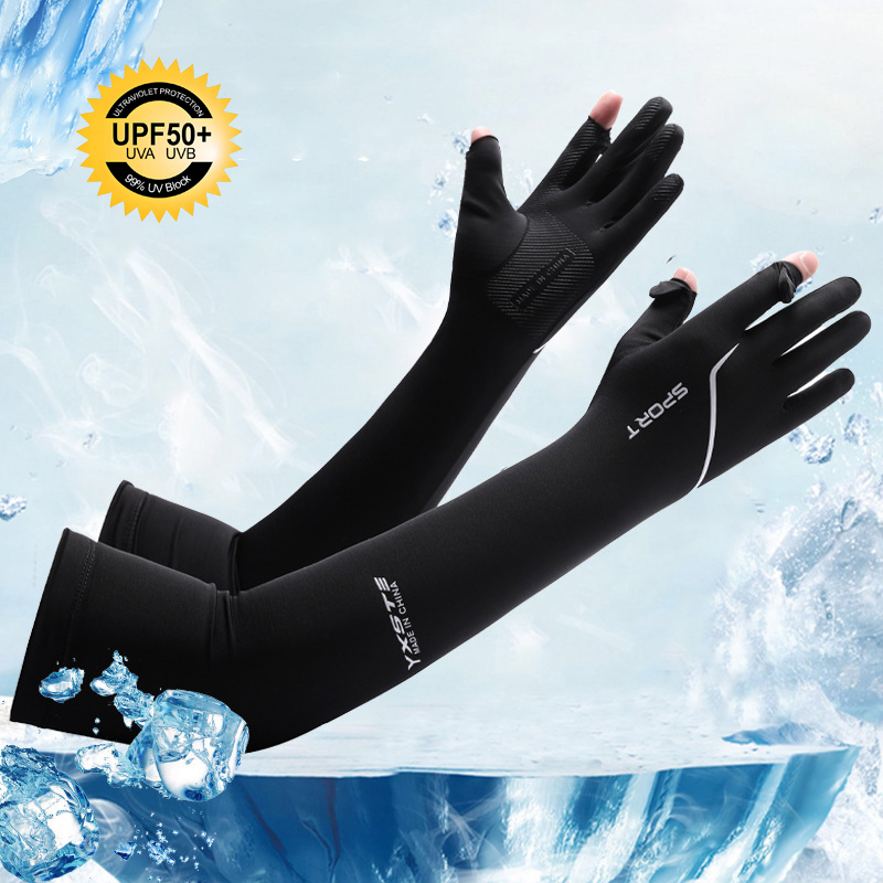 Fishing Gloves - Sarung Tangan Panjang Pelindung Sinar Matahari