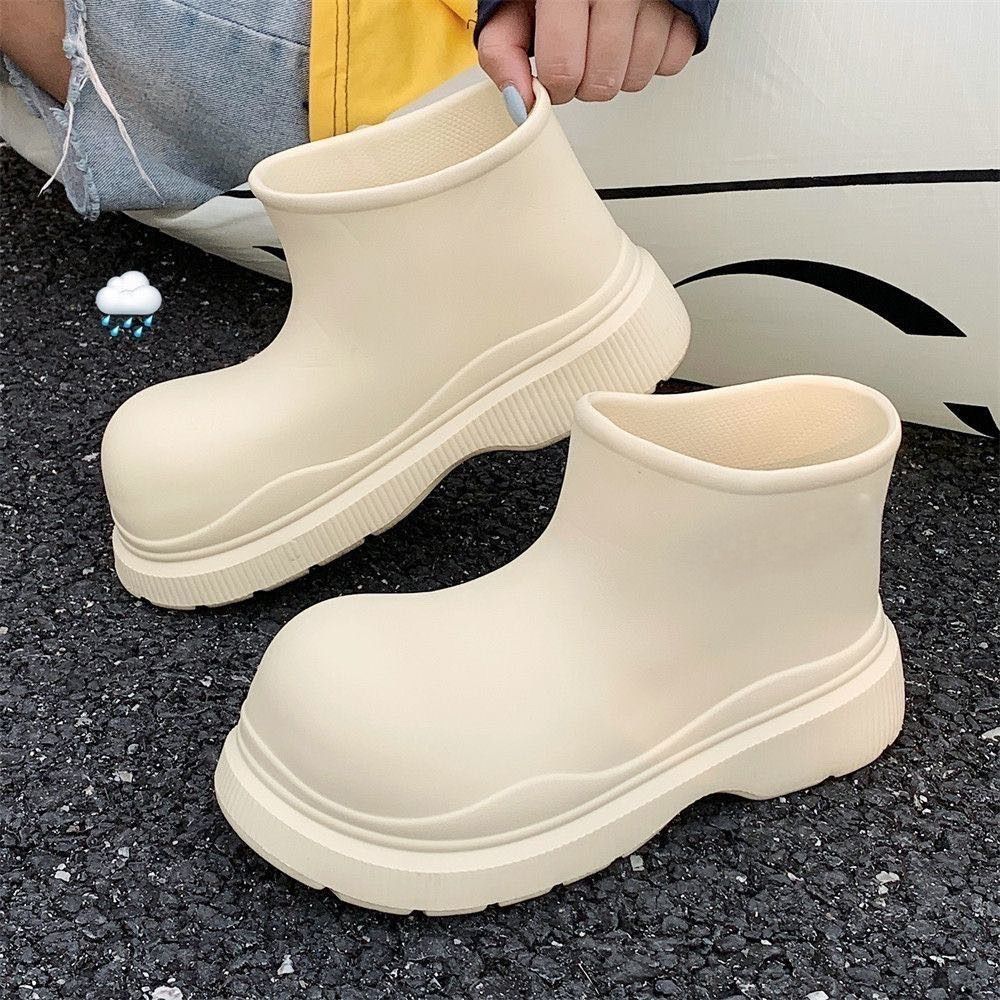 Fishing Waders - Sepatu Bot Hujan Hitam Longgar untuk