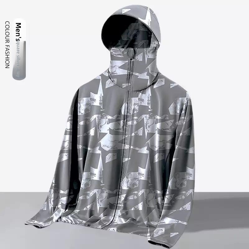 Fishing Hoodie - Jaket Pelindung Matahari Luar Ruangan Berkerudung