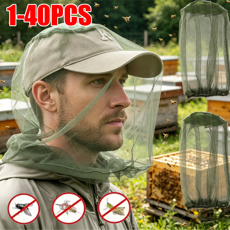 Fishing Hat - Topi Memancing Anti Nyamuk dengan Pelindung