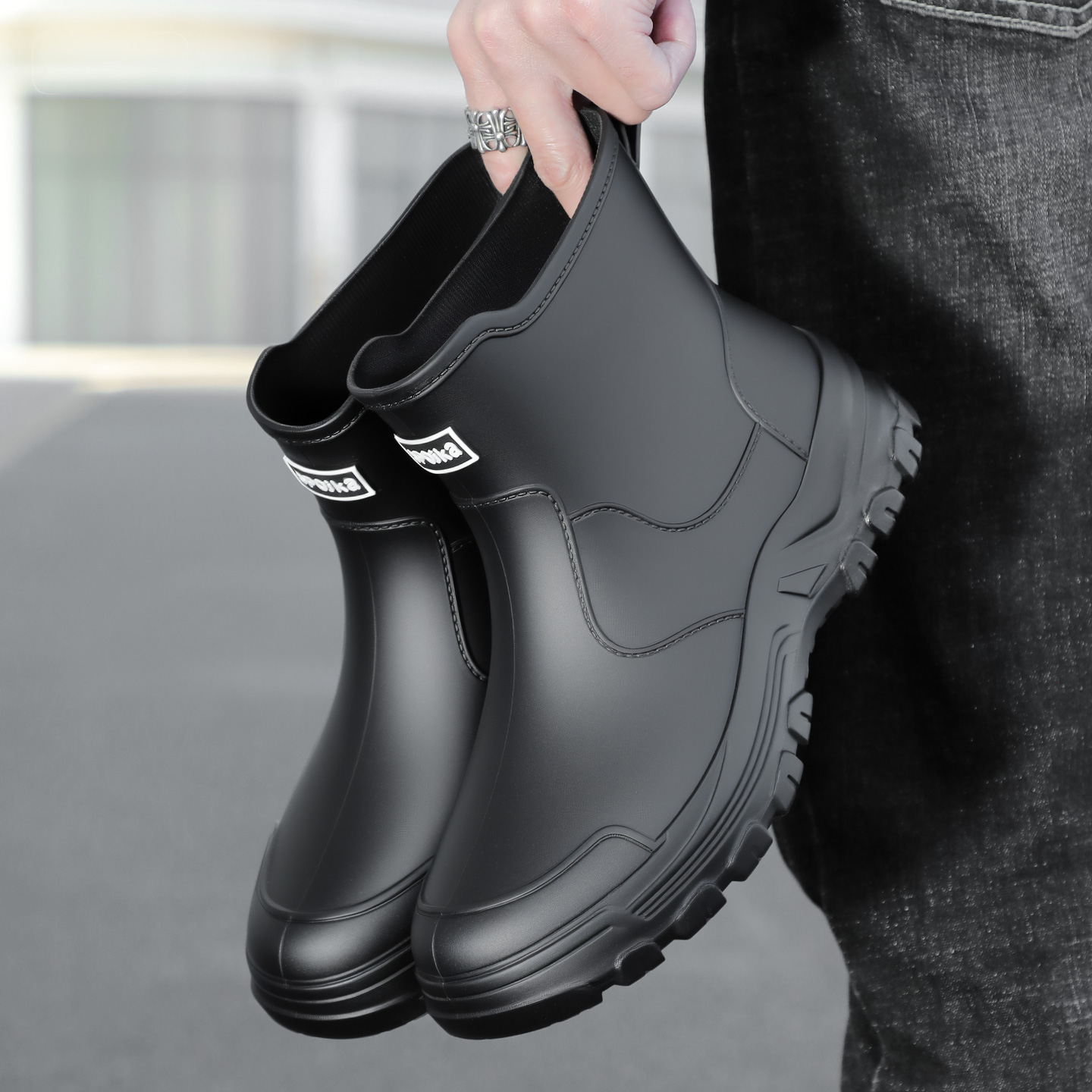 Fishing Boots - Sepatu bot hujan pria gaya baru
