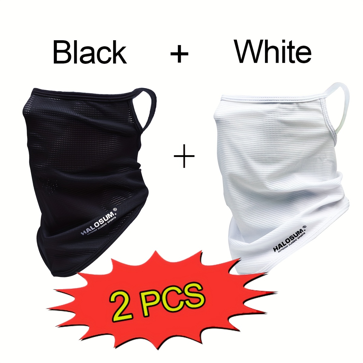 Fishing Mask Sun Protection - 1/2 Buah Masker Wajah Sutra Es