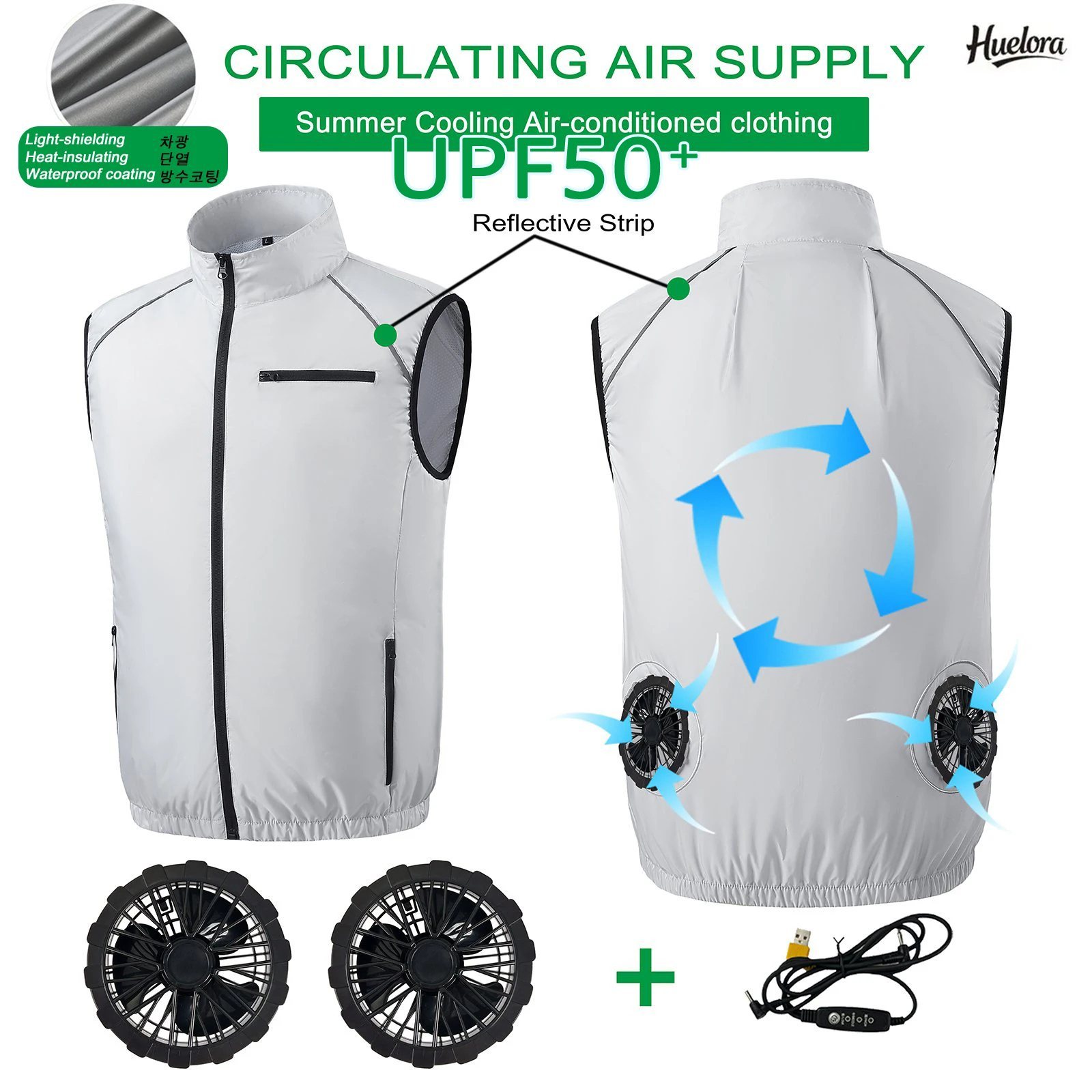 Fishing Vest - Rompi Keren Musim Panas Rompi Kipas