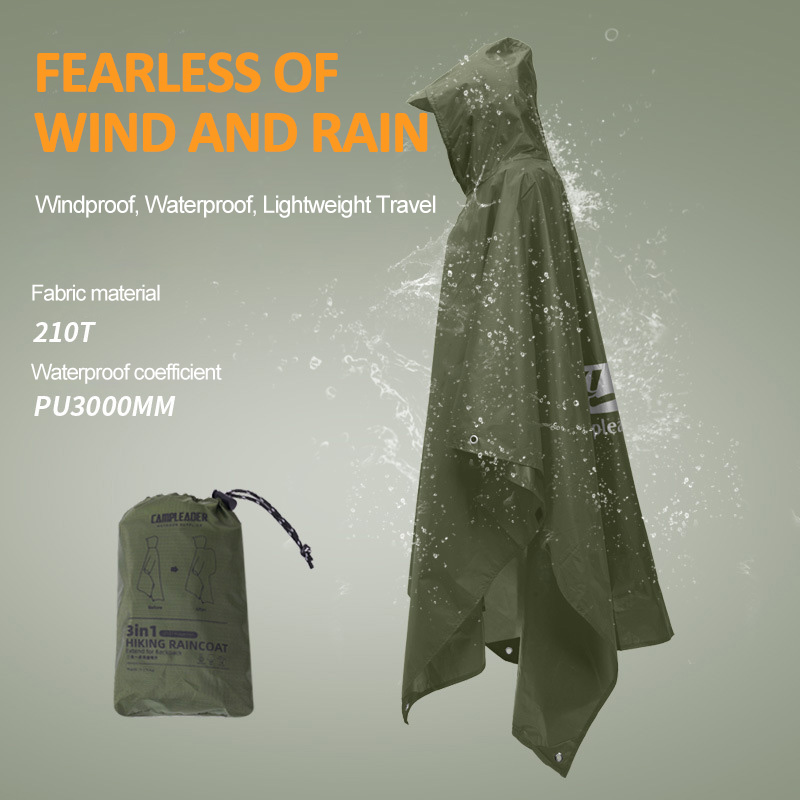 Fishing Rain Suit - Jas Hujan Luar Ruangan 3 In