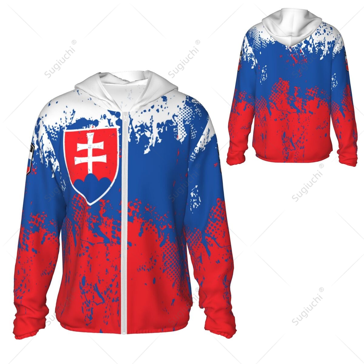 Bendera Slovakia Hoodie pelind - Fishing Hoodie ulasan dan harga