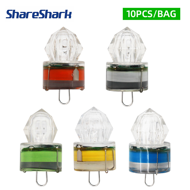 ShareShark 10pcs/bag Lampu Pan - Fishing Bag Waterproof ulasan dan harga