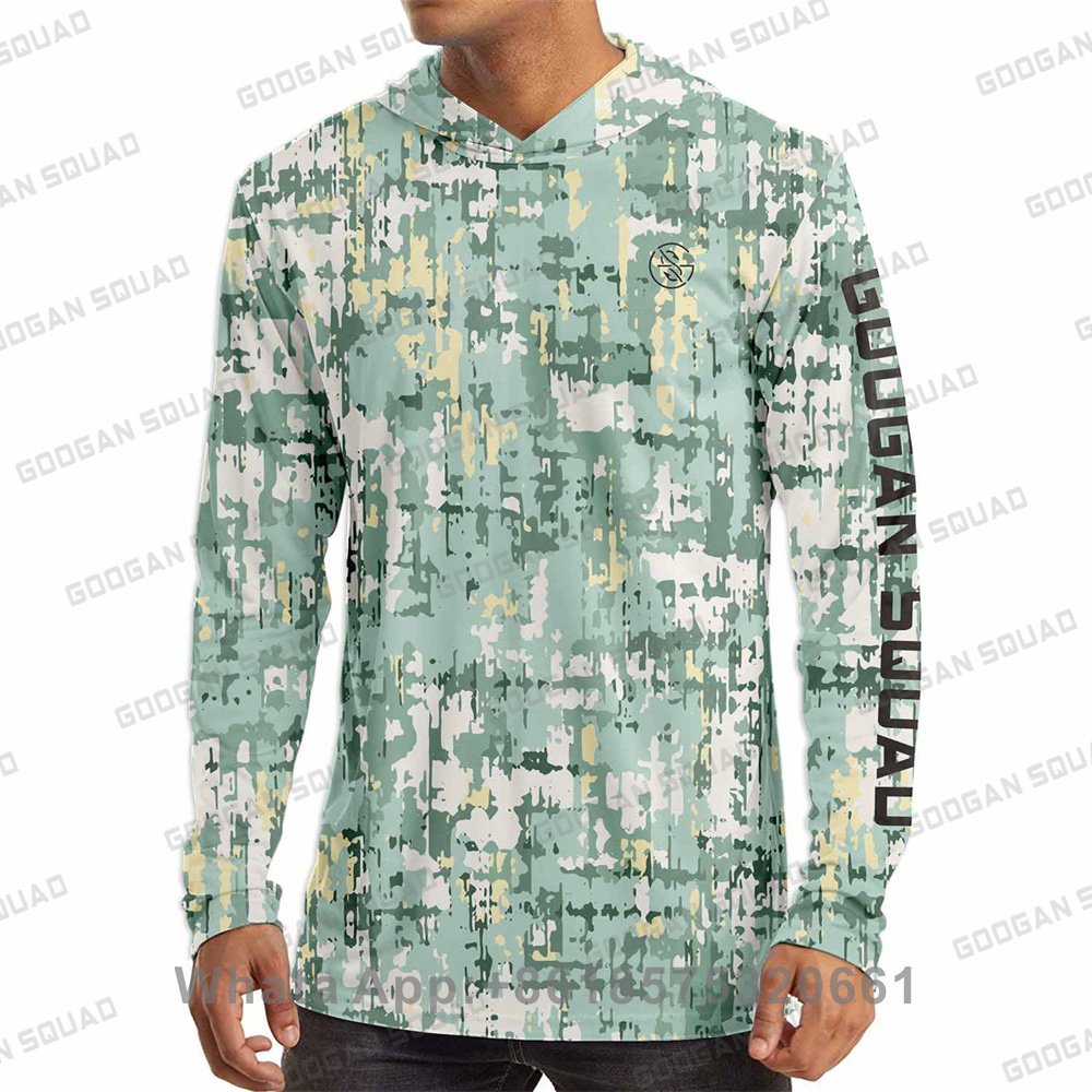 Goodan Squad Upf 50 + kaus ber - Fishing Shirt Uv Protection ulasan dan harga