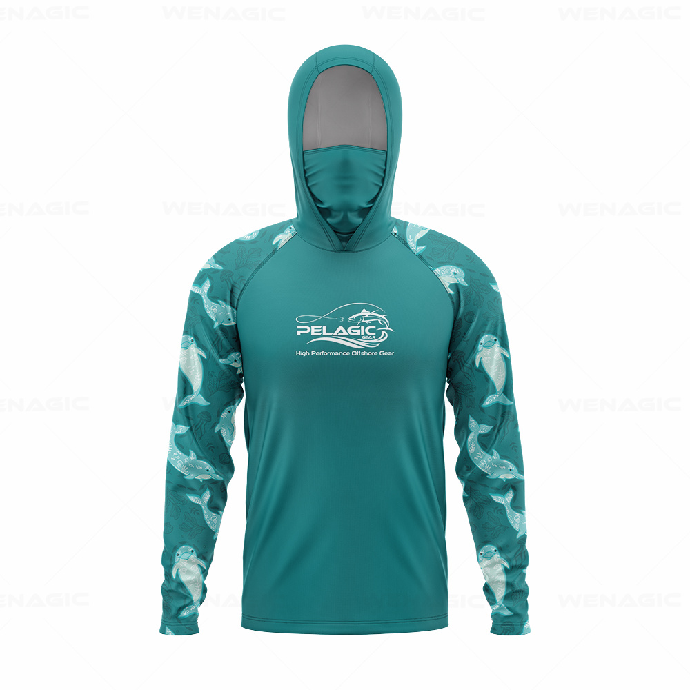 Pelagic gear kaos memancing tu - Fishing Shirt Uv Protection ulasan dan harga