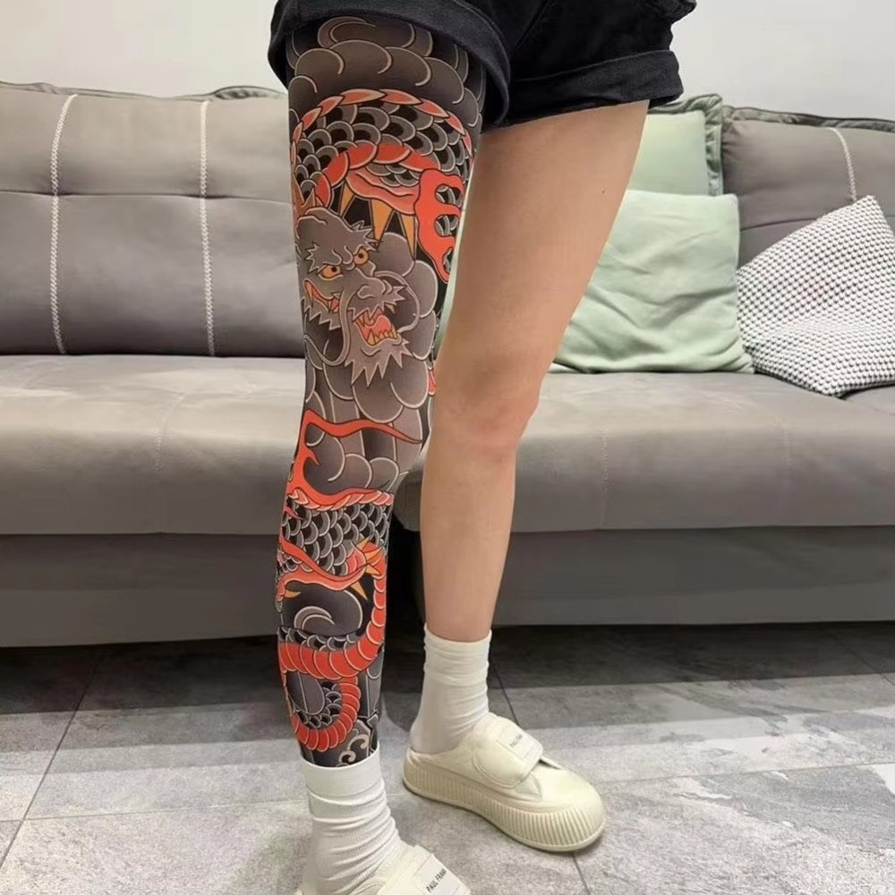 Kaos Kaki Tato Palsu Selutut,  - Fishing Socks ulasan dan harga