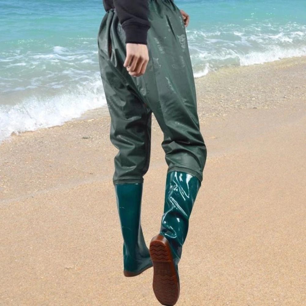 Celana Wading PVC Plastik Baru - Fishing Pants Waterproof ulasan dan harga
