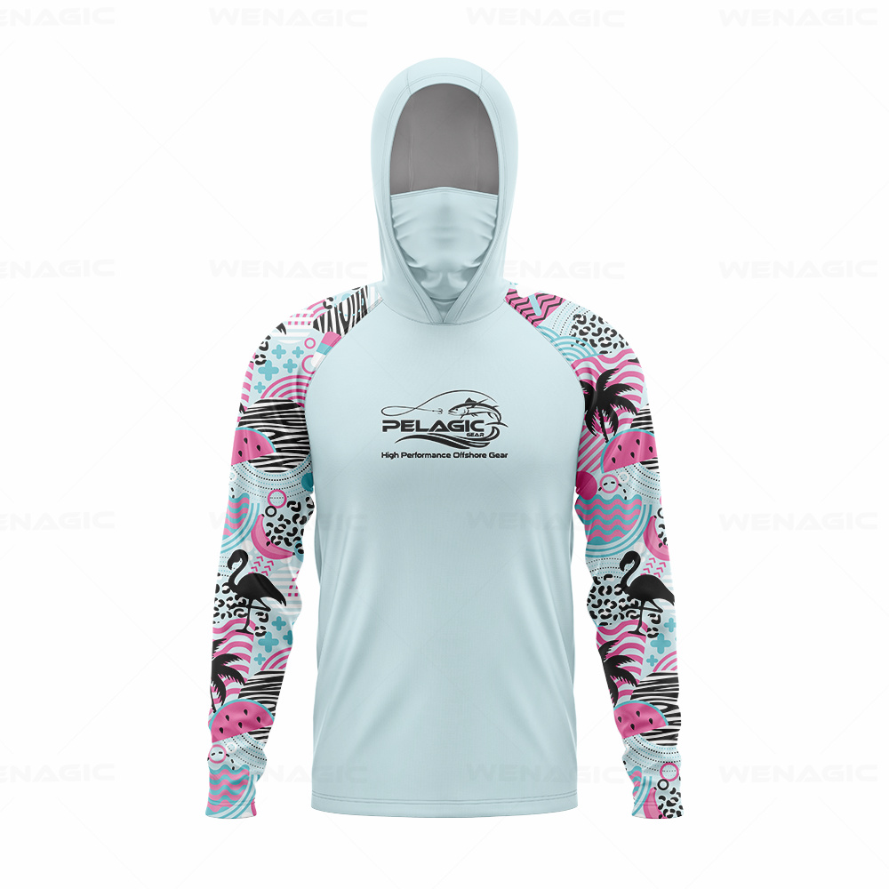 Pelagic gear kaos memancing tu - Fishing Shirt Uv Protection ulasan dan harga
