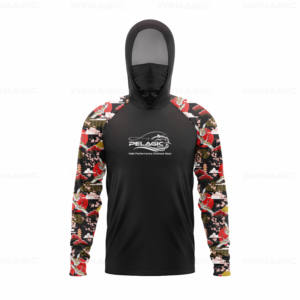 Pelagic gear kaos memancing tu - Fishing Shirt Uv Protection ulasan dan harga