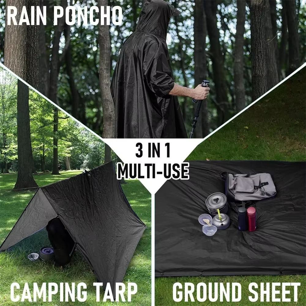Jas Hujan Luar Ruangan 3 in 1  - Fishing Rain Suit ulasan dan harga