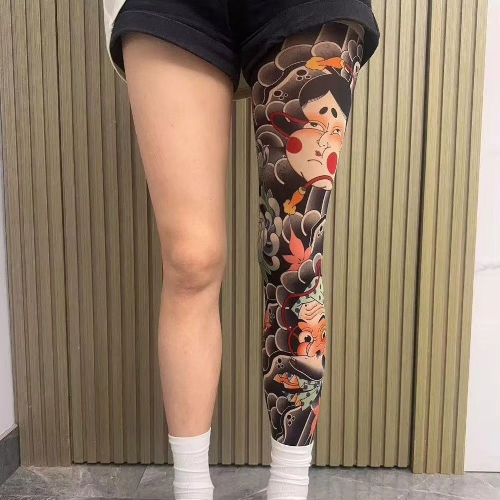 Kaos Kaki Tato Palsu Selutut,  - Fishing Socks ulasan dan harga