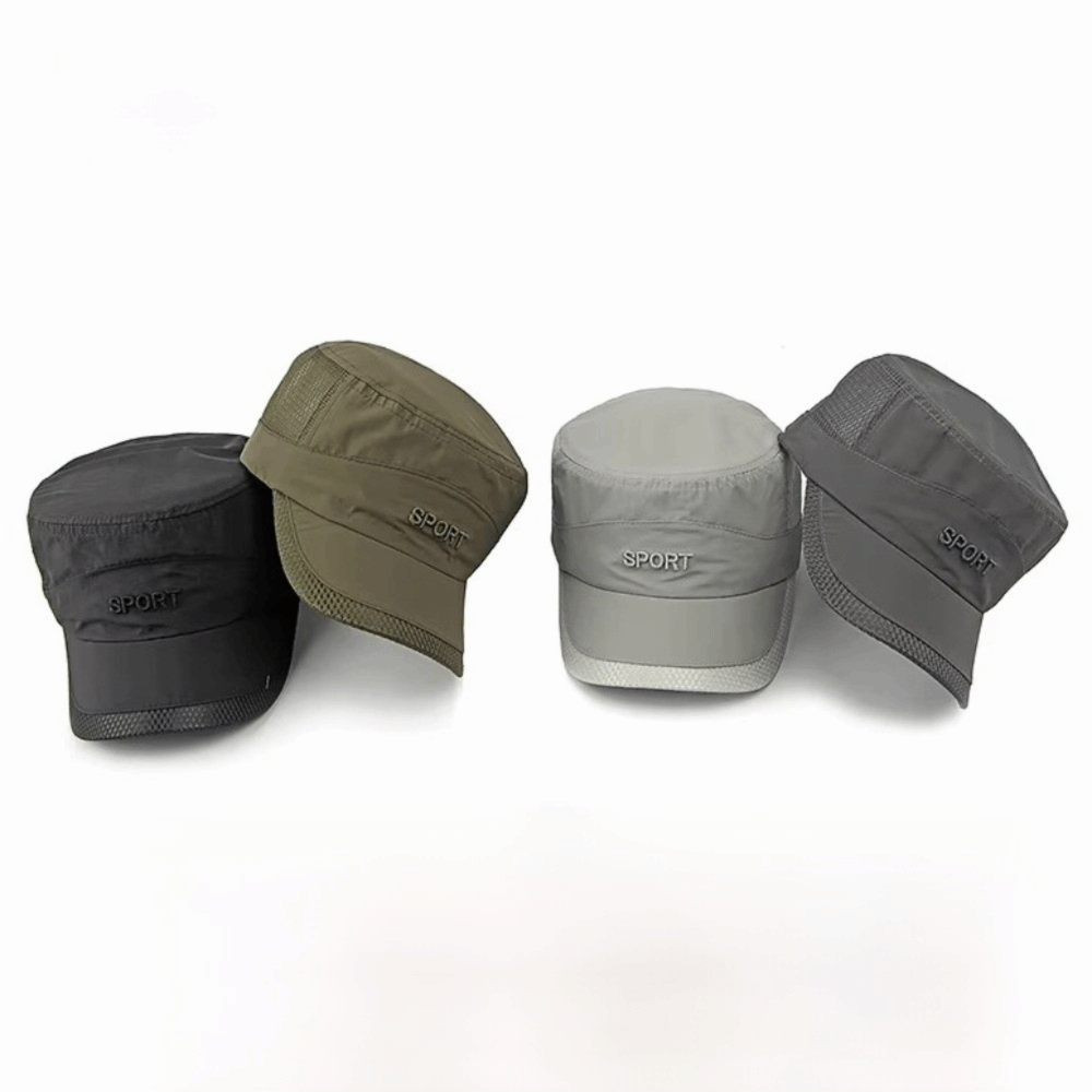 Topi Datar Keren yang Dapat Di - Fishing Hat ulasan dan harga