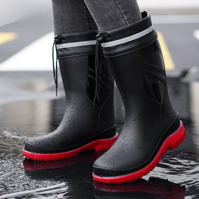 Sepatu Bot Hujan Pria Model Me - Fishing Boots ulasan dan harga