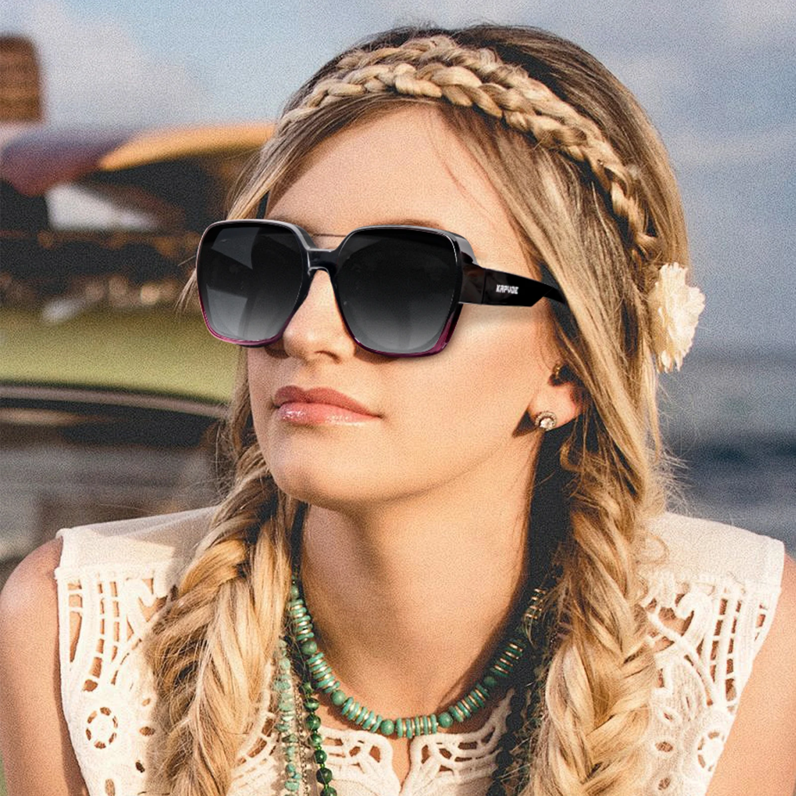 Kacamata Kapvoe Fitover Sungla - Fishing Sunglasses Polarized ulasan dan harga