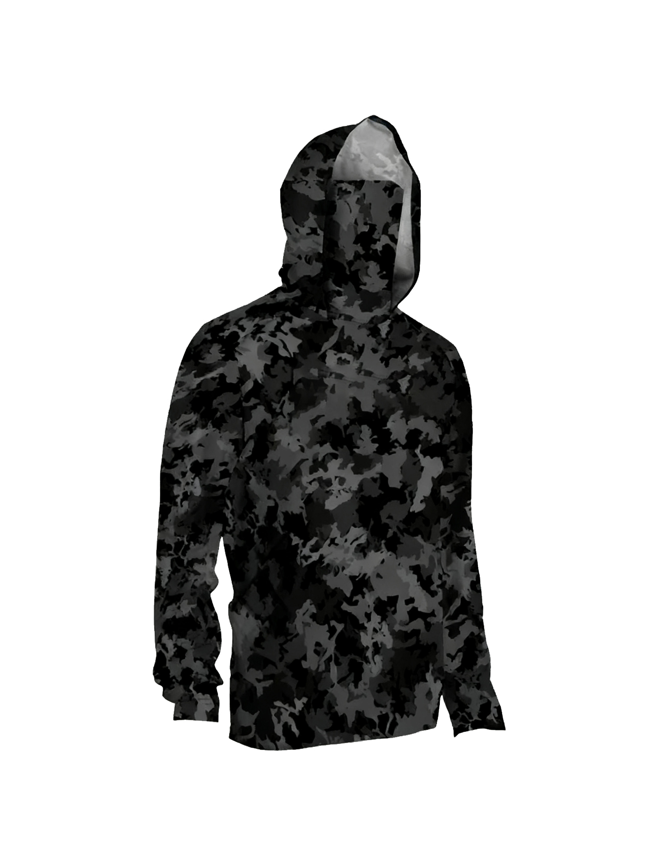 Kaos Pancing Pria Anti UV deng - Fishing Hoodie ulasan dan harga