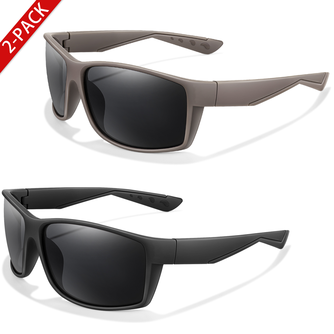 2 Paket Kacamata Hitam Terpola - Fishing Sunglasses Polarized ulasan dan harga