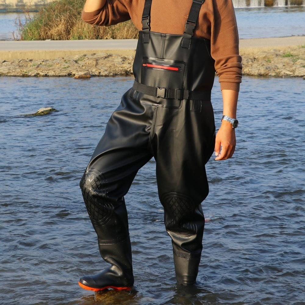 Setelan Memancing PVC Berguna  - Fishing Waders ulasan dan harga