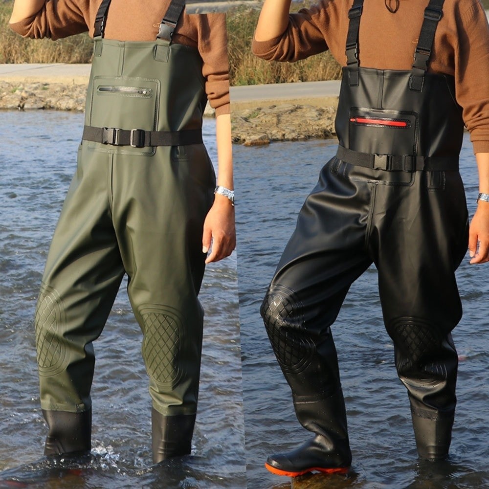 Setelan Memancing PVC Berguna  - Fishing Waders ulasan dan harga