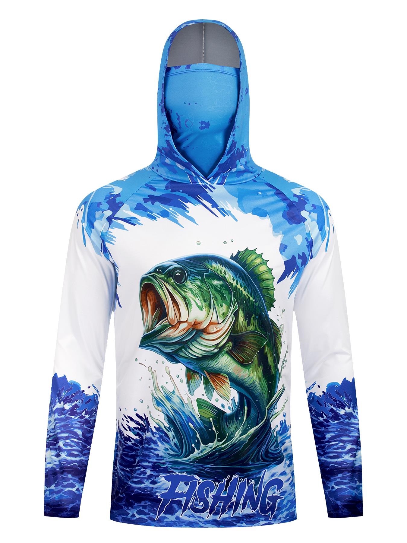 Kaos Berkerudung untuk Memanci - Fishing Shirt Uv Protection ulasan dan harga
