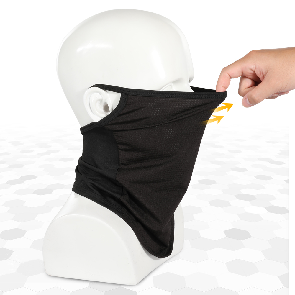 1/2 Buah Masker Wajah Sutra Es - Fishing Mask Sun Protection ulasan dan harga