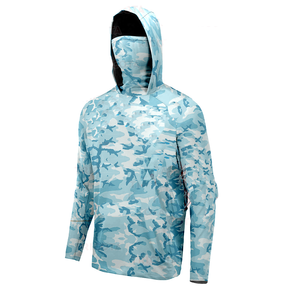 Kemeja Pancing UPF 50 + Kemeja - Fishing Hoodie ulasan dan harga