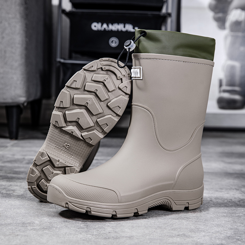 Sepatu karet tahan aus dengan  - Fishing Boots ulasan dan harga