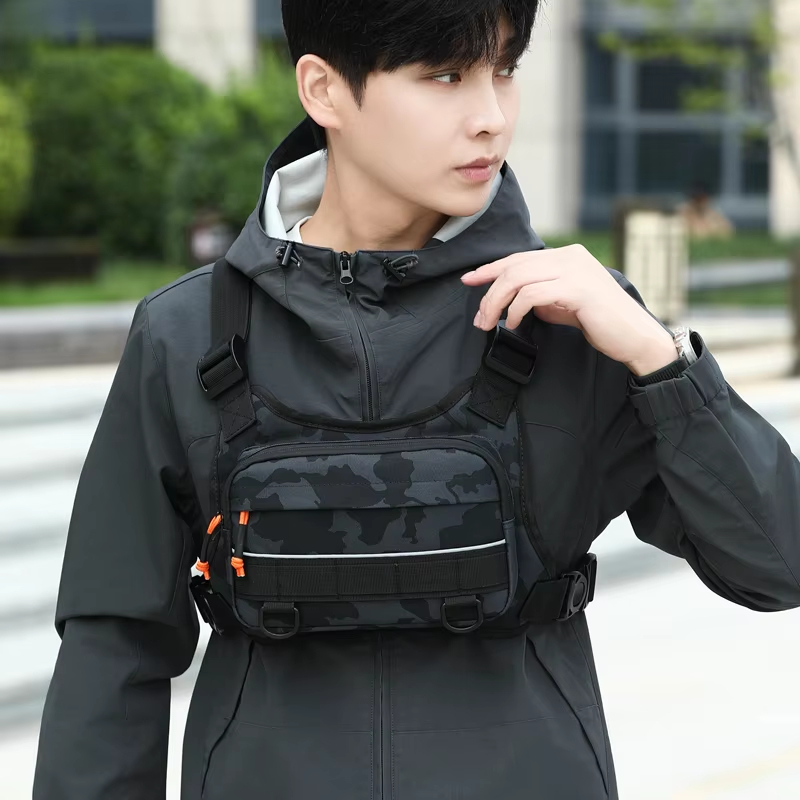 Rompi Dada Depan untuk Bersepe - Fishing Vest ulasan dan harga